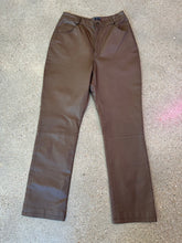 Load image into Gallery viewer, Chocolate Leather Pants
