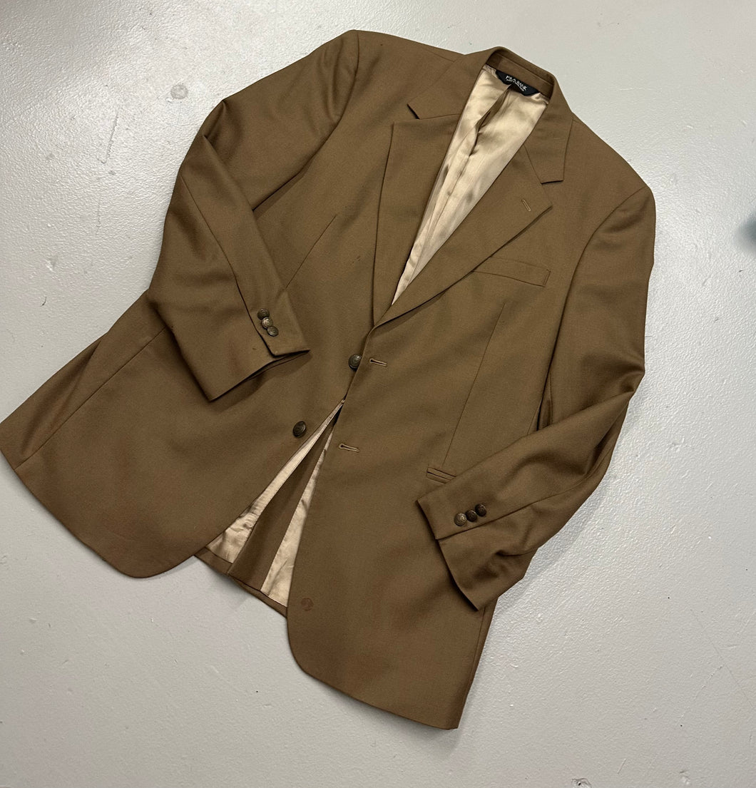 Brown Blazer Suit Jacket