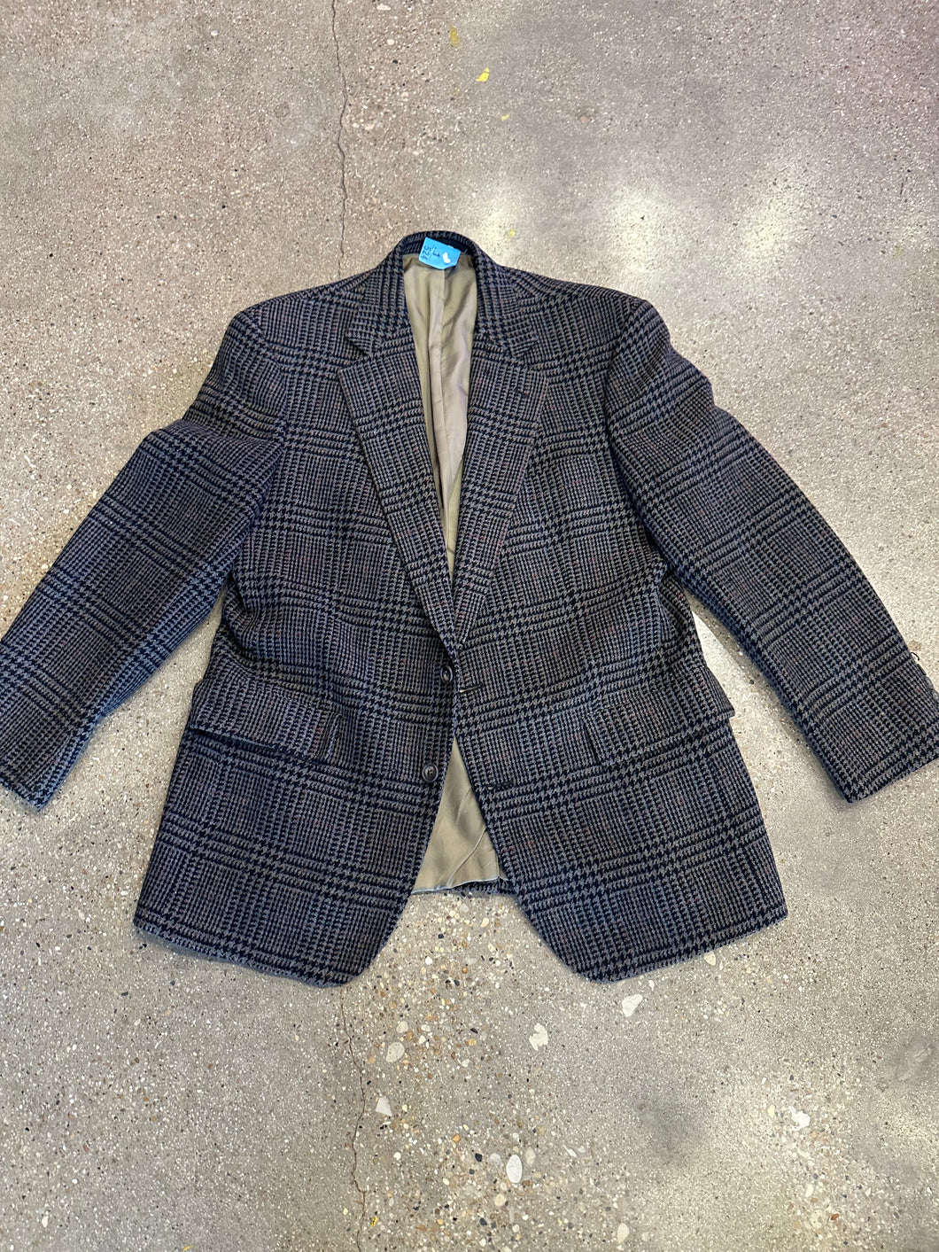 Tweed Men’s Blazer Mixed Blend