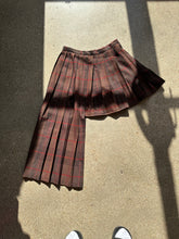 Load image into Gallery viewer, High Low Plaid Skirt
