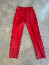 Load image into Gallery viewer, Red Leather Pants
