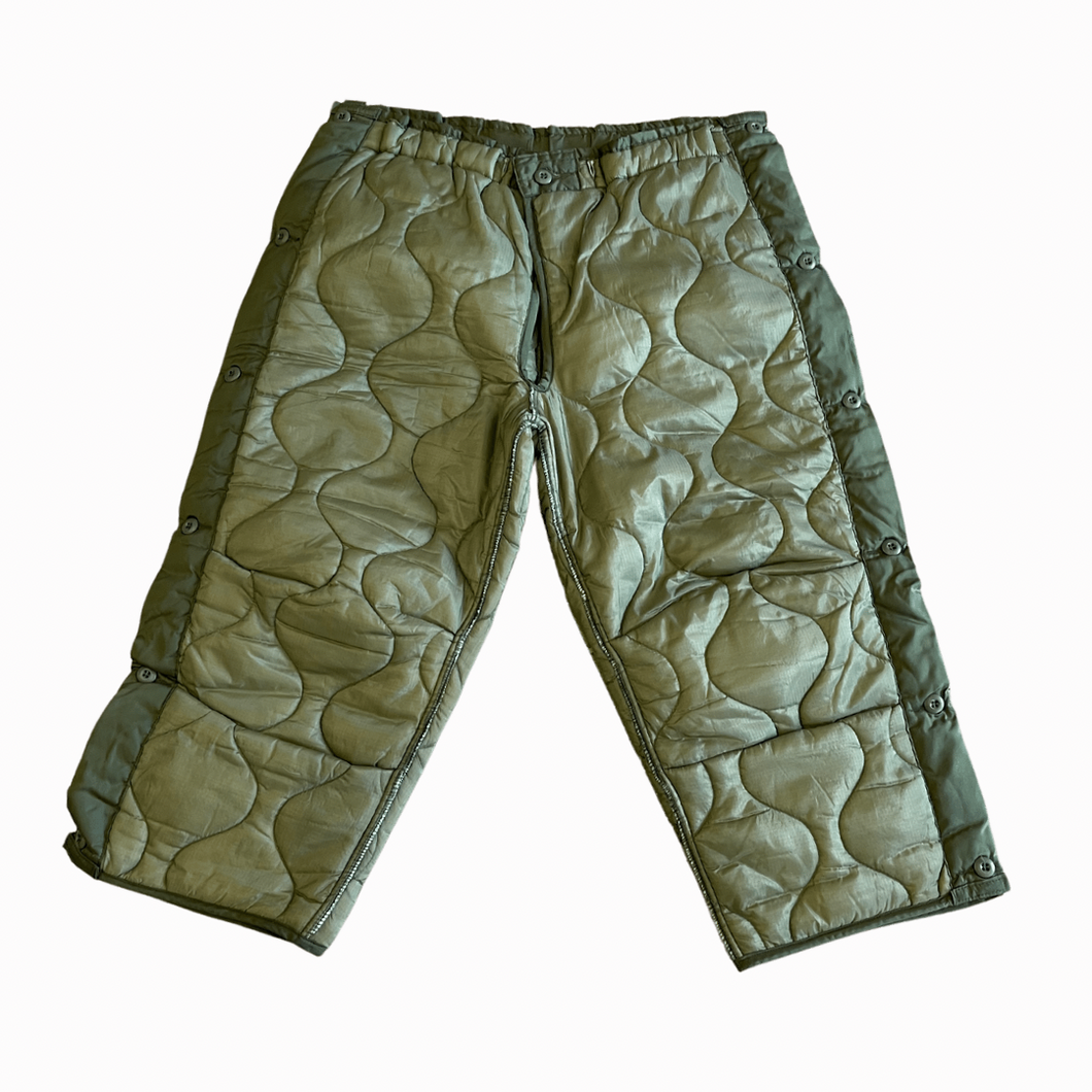 Green Insulated Liner Pants