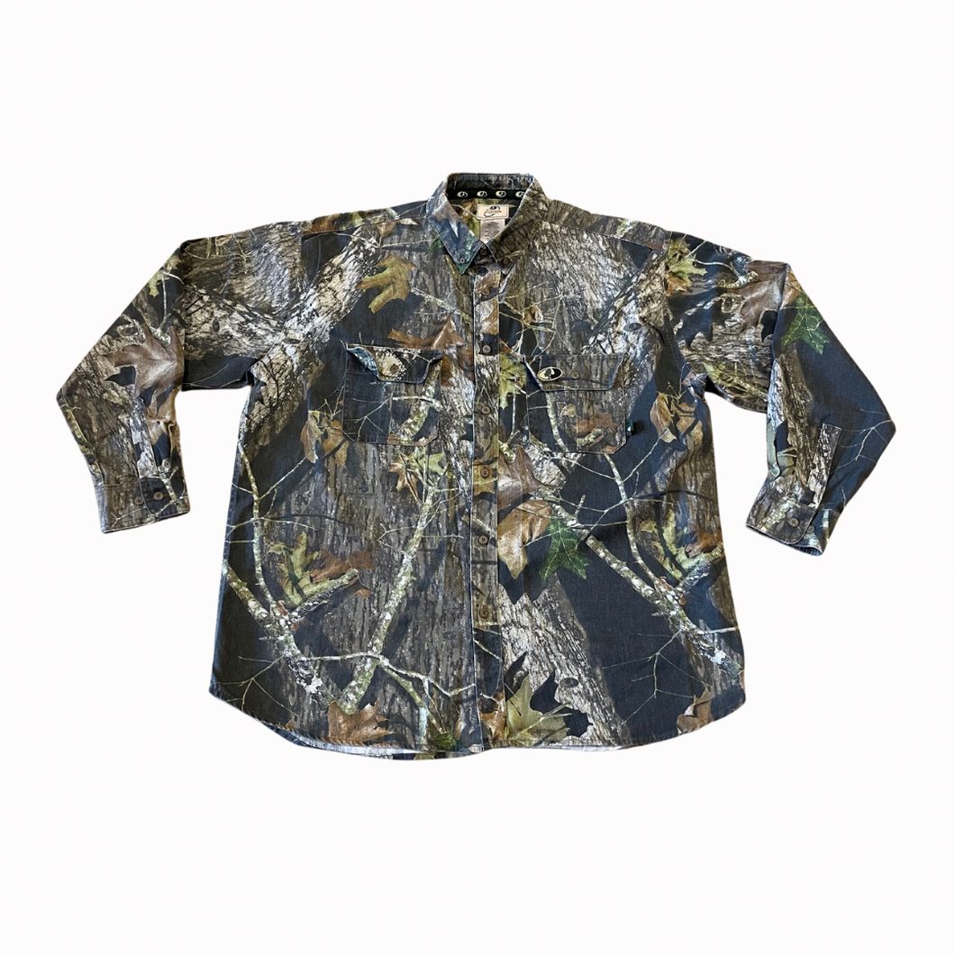 Mossy Button Down